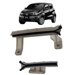 Par Guia Vidro Traseiro Esquerdo Origina Fiat Mobi 2017 2025