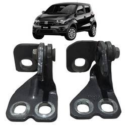 Par Dobradiça Porta Traseira Esquerda Original Fiat Mobi