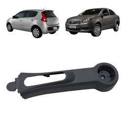 Console Freio Mão Original Fiat Grand Siena Novo Palio