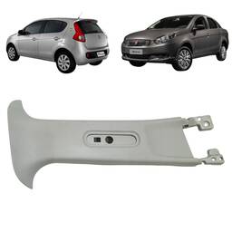 Moldura Coluna Central Direita Fiat Grand Siena Novo Palio