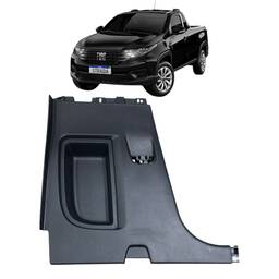 Moldura Coluna Inferior Esquerda Fiat Nova Strada 2021 2025