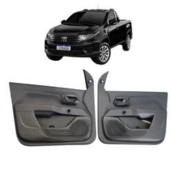 PAR FORRO PORTA DIANTEIRA FIAT NOVA STRADA 2021 A 2025