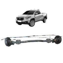 Eixo Traseiro Completo Original Fiat Nova Strada 2021 a 2025