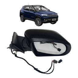 Retrovisor Elétrico Direito Origina Jeep Compass 2017 a 2025
