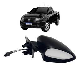 Retrovisor Direito Manual Origina Fiat Nova Strada 2021 2025
