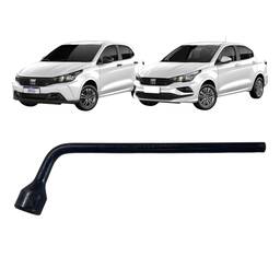 CHAVE RODA ORIGINAL FIAT ARGO CRONOS MOBI 51932582