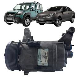 Compressor Ar Condicionado Doblo Grand Siena Idea 51845813