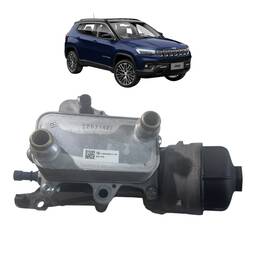TROCADOR CALOR FILTRO ÓLEO ORIGINAL COMPASS TORO 2.0 DIESEL