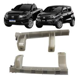 Par Guia Vidro Diant Esquerdo Original Fiat Mobi/Nova Strada