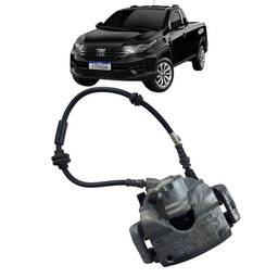 Pinça Freio Dianteira Direita Original Fiat Nova Strada 