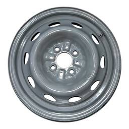 Roda de ferro cinza modelo gota strada todas aro14 und