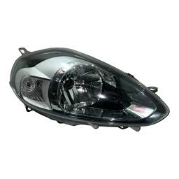 Farol Direito Punto 2013 2014 a 2017 Masc Cromado