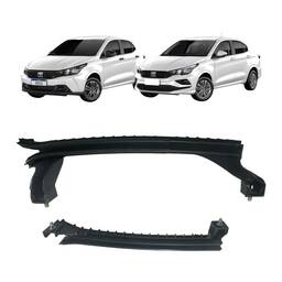 Par Guia Vidro Traseiro Direito Original Argo Cronos Pulse