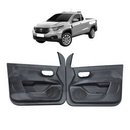 PAR FORRO PORTAS DIANTEIRA ORIGINAL FIAT NOVA STRADA 2021-25