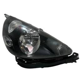Farol Direito Honda Fit 2004 a 2008 Masc Negra