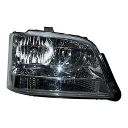 Farol Direito S10 Blazer 2001 a 2011 Cromado