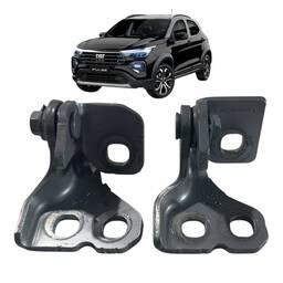 Par Dobradiça Porta Dianteira Direita Original Fiat Pulse