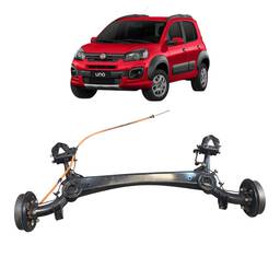 Eixo Traseiro Original Fiat Uno Drive 2011 a 2021