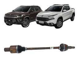 Semi Eixo Traseiro Esquerdo Original Toro Compass 52062976