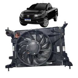 Kit Radiador Original Fiat Nova Strada 1.4 Evo 2021 a 2025