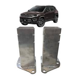 Par Suporte Ponta Longarina Original Jeep Compass 2017 2021 