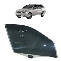 Vidro Porta Dianteira Dir Original Palio Weekend 2013 2016