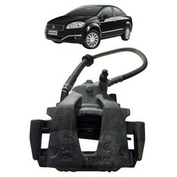 Pinça Freio Dianteira Esquerda Original Fiat Linea 1.9 16v