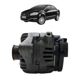 Alternador Original Fiat Linea 1.9 16v 2009 a 2010 012432519