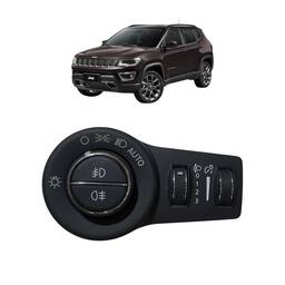 Chave Botão Luz Farol Original Jeep Compass 2017 a 2021