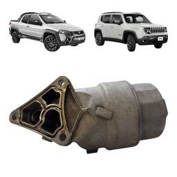 SUPORTE FILTRO ÓLEO ORIGINAL ARGO CRONOS TORO 1.8 55255434