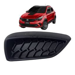 Moldura Esquerdo Parachoque  Fiat Argo 2017 a 2022