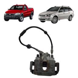 Pinça Freio Dianteira Direita Original Strada Palio Week 1.4