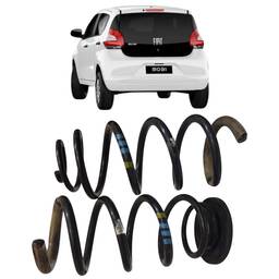 Jogo Par Molas Traseiras Original Fiat Mobi 2017 a 2025