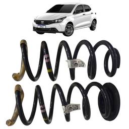 Jogo Par Molas Traseiras Original Fiat Argo 2017 a 2026