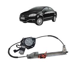 Máquina Vidro Elétrico Traseiro Esquerda Original Fiat Linea