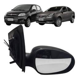 Retrovisor Dir Manual Original Fiat Grand Siena Novo Palio