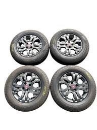 Jogo Rodas Aro 15 4 Furos Pneus Pirelli 205/70 Origina Fiat