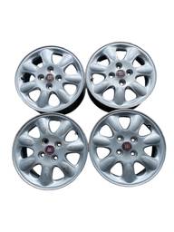 Jogo Rodas Aro 14 4 Furos Liga Leve Original Fiat