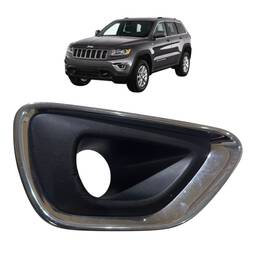 Grade Moldura Milha Direito Origi Grand Cherokee 2014 a 2021