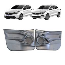 Par Forro Portas Dianteira Original Fiat Argo Cronos