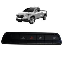 Régua Alerta TC Luz Original Fiat Nova Strada 100280586