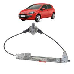 Máquina Vidro Traseira Esq Original Fiat Punto Linea