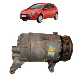 Compressor Ar Condicionado Delphi Origin Fiat Punto 1.4 Fire