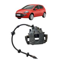 Pinça Freio Dianteira Esquerda Original Fiat Punto 1.4