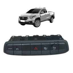 Regua Pisca Alerta Original Fiat Nova Strada 1002769220