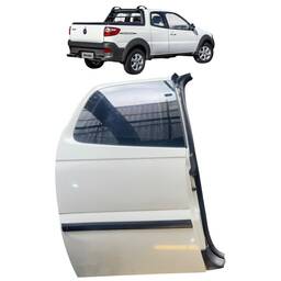 Porta Traseira Direita Origina Fiat Strada Working 2014 2019