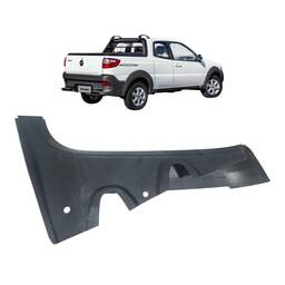 Moldura Caçamba Esquerda Original Fiat Strada 3 Portas