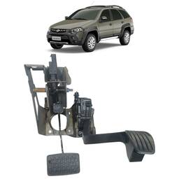 Pedaleira Dualogic Original Fiat Palio Adventure 2011 a 2020