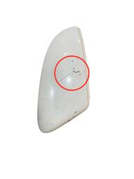 Capa Retrovisor Volks 2012 GolDireito C/pisca C/ detalhe 