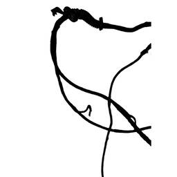 CHICOTE TAMPA TRASEIRA GOL G8 ORIGINAL